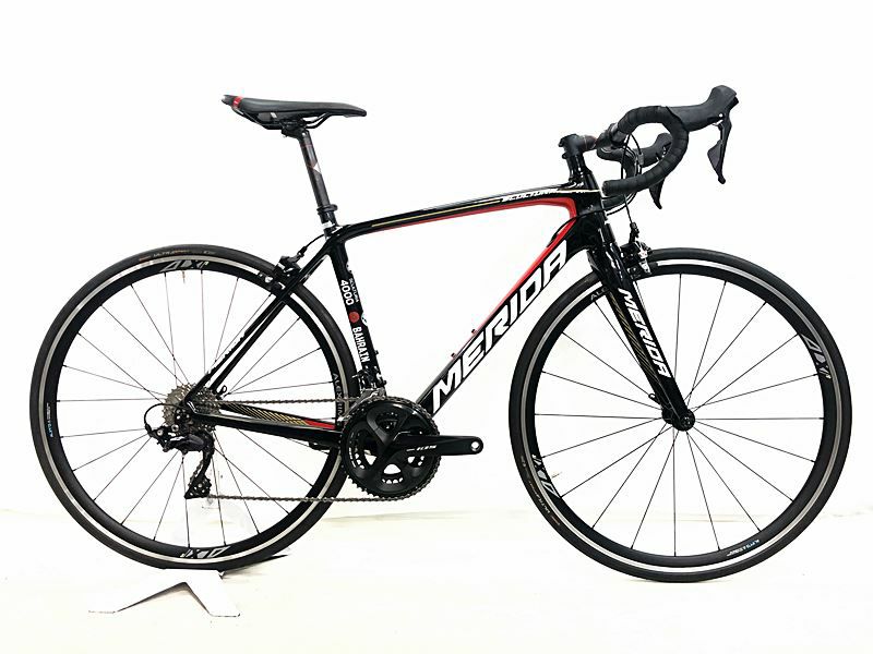 美品 メリダ MERIDA スクルトゥーラ SCULTURA 4000 105 R7000 2019年 カーボンロードバイク 50サイズ  BAHRAIN-MERIDA TEAM