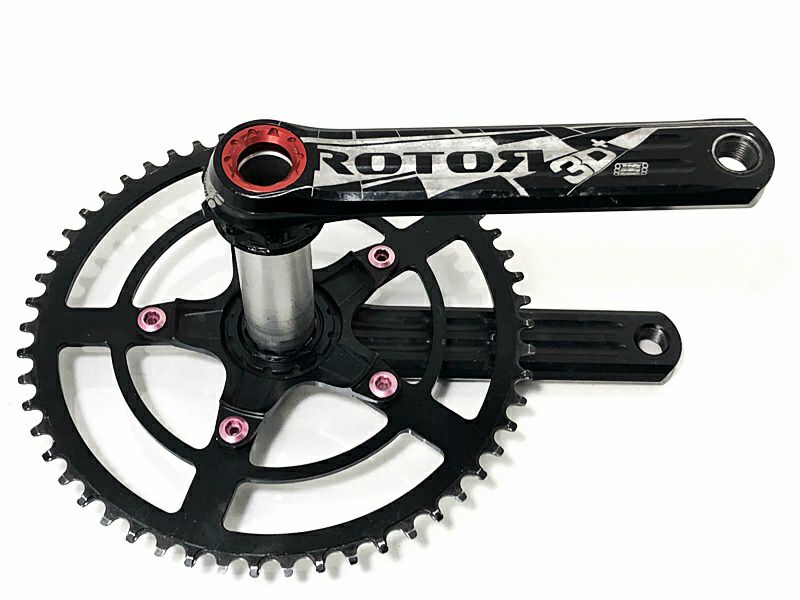 プライスダウン開始】ローター ROTOR 3D+ 54T/シャフト30mm 170mm クランクセット【お買い得SALE】