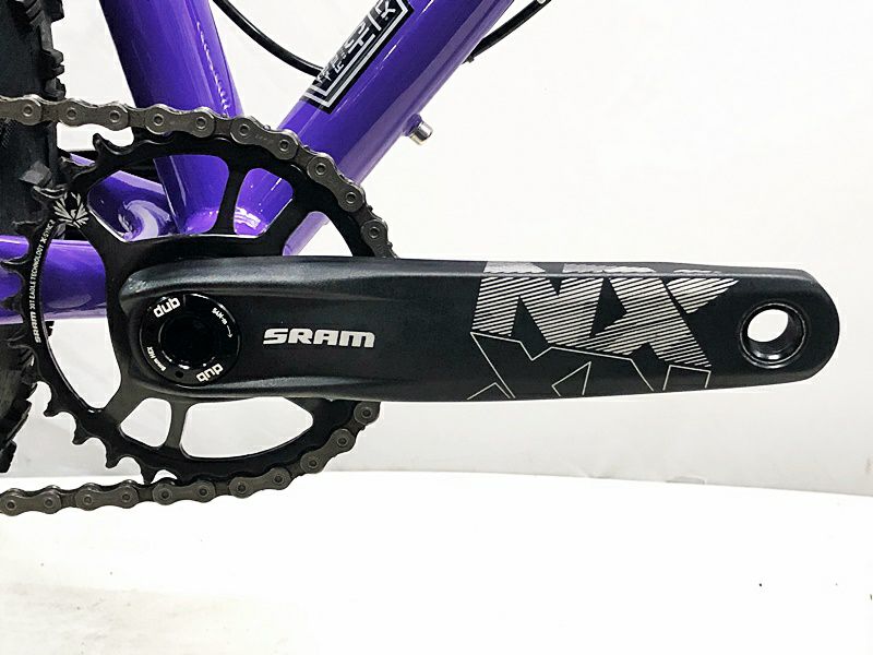 ○美品 サーリー ウェンズデー WEDNESDAY 2020年 SRAM EAGLE MIX 26インチ クロモリ ファットバイク マウンテンバイク  Sサイズ パープル