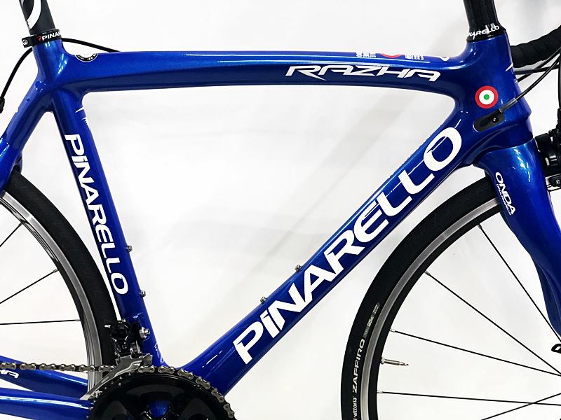 美品 ピナレロ PINARELLO ラザ RAZHA 105 5800 2018年 カーボンロードバイク 515サイズ ブルー