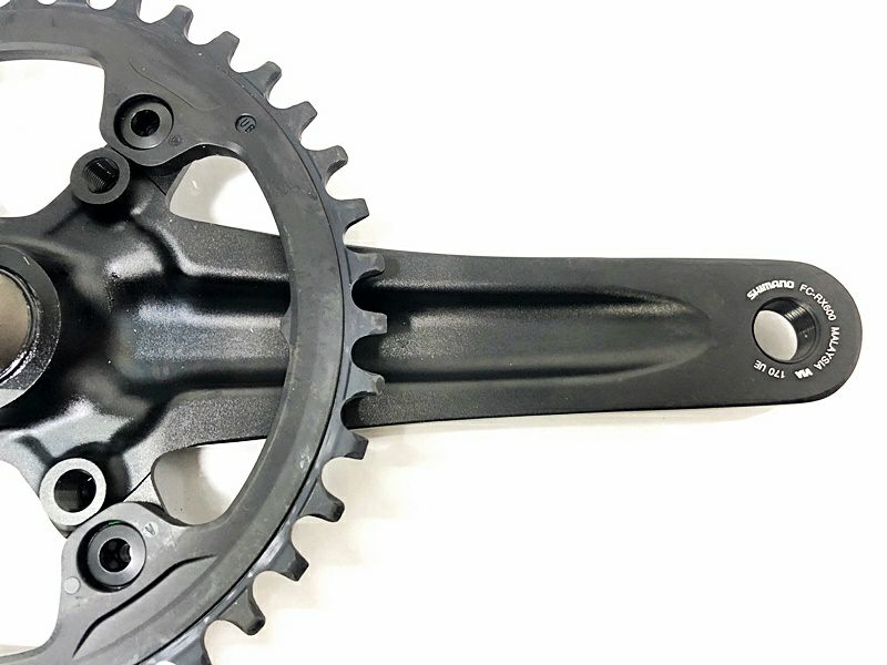 未使用品 シマノ SHIMANO GRX FC-RX600 40T 170mm クランクセット 〇