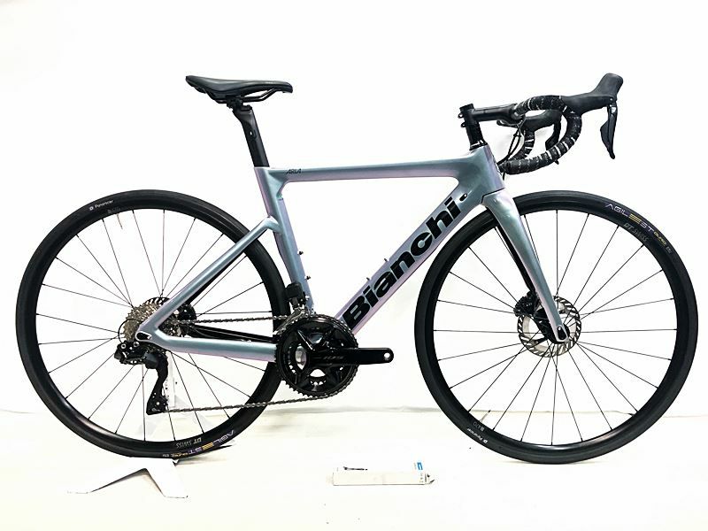 訳アリ ビアンキ BIANCHI ARIA DISC 105 R7100 12速 電動Di2 油圧DISCブレーキ 2023年 カーボンロードバイク  50サイズ SUMMERTIME DREAM