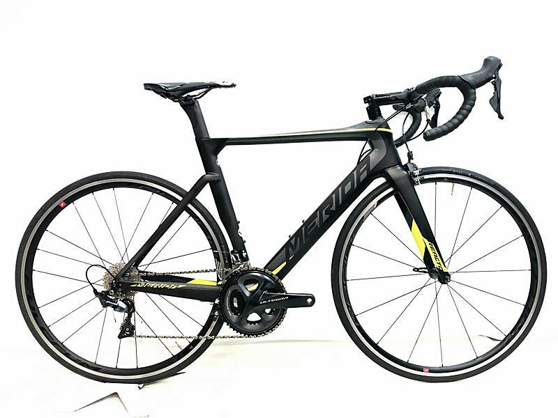 美品 メリダ MERIDA リアクト REACTO 6000 ULTEGRA R8000 2019年 カーボンロードバイク 52サイズ ブラック