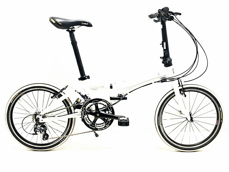 ダホン DAHON ヴィスク VISC P20 2016年8月購入車体 TIAGRA フォールディングバイク 折り畳み自転車 20インチ アイスホワイト
