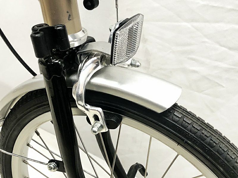 ブロンプトン BROMPTON M3R 台湾製 フォールディングバイク 折り畳み自転車 16インチ ゴールド