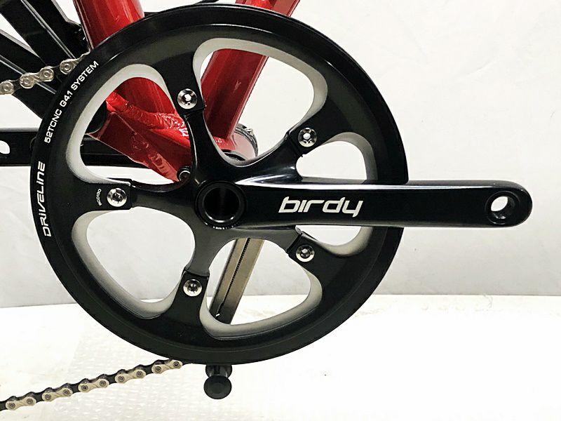 バーディー Birdy ジーティー GT 2023年8月購入車体 SRAM フォールディングバイク 折り畳み自転車 18インチ レッド/ブラック