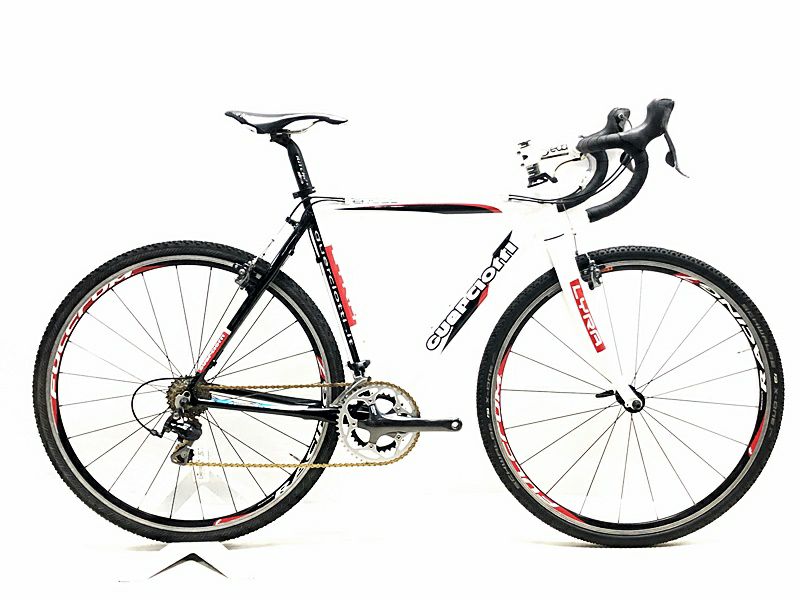 【プライスダウン開始】グエルチョッティ GUERCIOTTI リラ クロス LYRA CROSS 105 2012年 シクロクロス ロードバイク  510サイズ ホワイト【お買い得SALE】