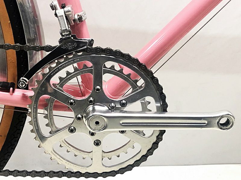 当サイト限定 完成車 BIG SALE】○トーエイ TOEI ランドナー スタンダード RANDONNEUR STANDARD 2000年以前  クロモリ ロードバイク 495サイズ ピンク☆【期間限定 10/25 午前10時迄】