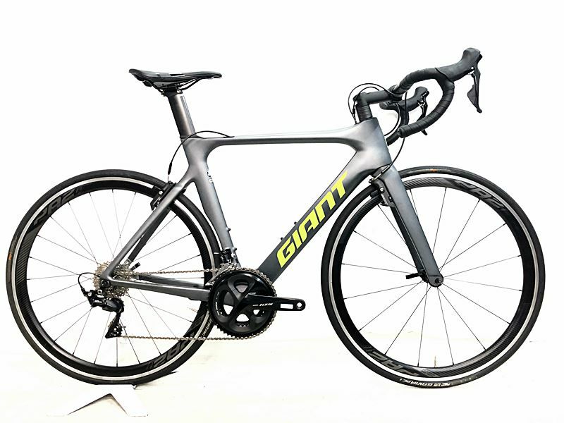 美品 ジャイアント GIANT プロペル PROPEL ADVANCED 2 105 R7000 2020年 カーボンロードバイク Mサイズ グレー