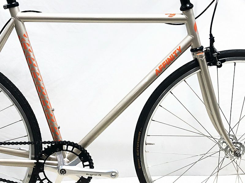 アフィニティ AFFINITY CYCLES メトロポリタン METROPOLITAN 2020年 シングルスピード ピストバイク Sサイズ  シャンパンゴールド