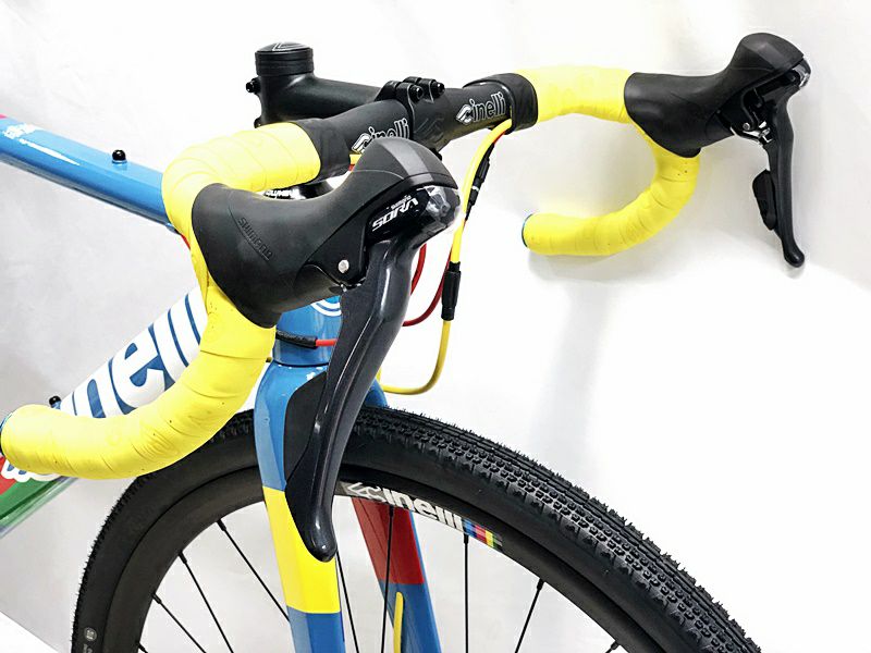 当サイト限定 完成車 BIG SALE】未走行品 チネリ CINELLI ジデコ ララ ZYDECO LALA SORA 機械式DISCブレーキ  2022~23年 シクロクロス ロードバイク 49サイズ ブルー ☆【期間限定 11/26 午前10時迄】