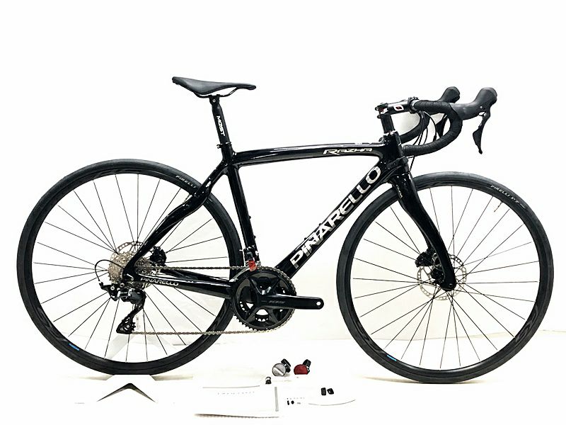 未走行品 ピナレロ PINARELLO ラザ RAZHA DISK 105 R7100 12速 油圧DISCブレーキ 2024年 カーボンロードバイク  465サイズ ブラック ☆