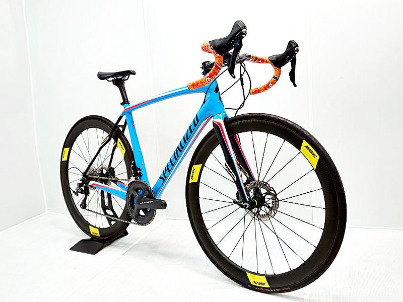 ▽▽スペシャライズド SPECIALIZED ROUBAIX SL4 COMP DISC 2016年 カーボン ロードバイク 54サイズ 2×11速  ブルー（サイクルパラダイス福岡より配送）