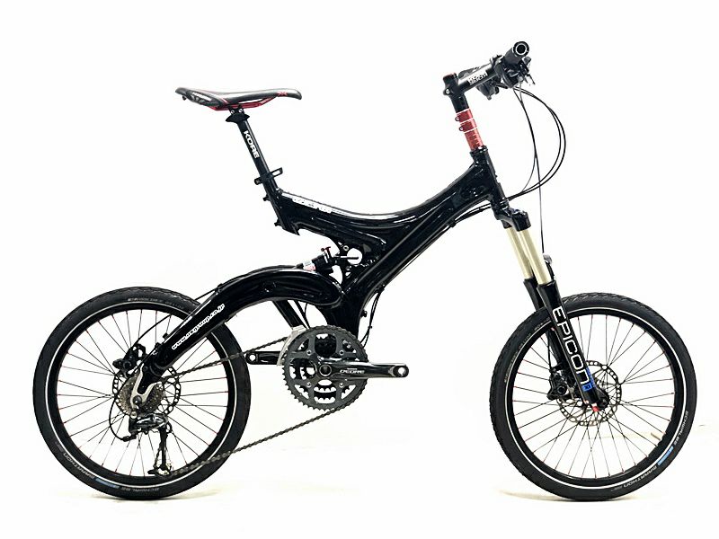 訳アリ オーエックス エンジニアリング OX ENGINEERING OX-01 GAZELLE 2011年 DEORE 油圧ディスク ミニベロ  小径車 20インチ ブラック