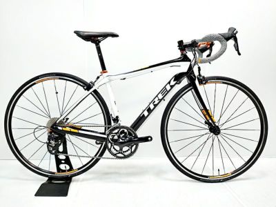 ▽▽トレック TREK ドマーネ DOMANE 4.3 105 2015年モデル カーボン ロードバイク 50サイズ 2×11速  ブラック×ホワイト（サイクルパラダイス福岡より配送）