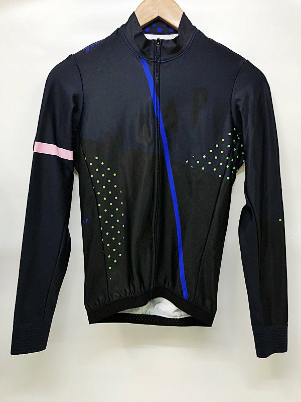 プライスダウン開始】マープ MAAP サイクル長袖ジャージ Cycle Long Sleeve Jersey XSMALLサイズ  ネイビーブラック【お買い得SALE】