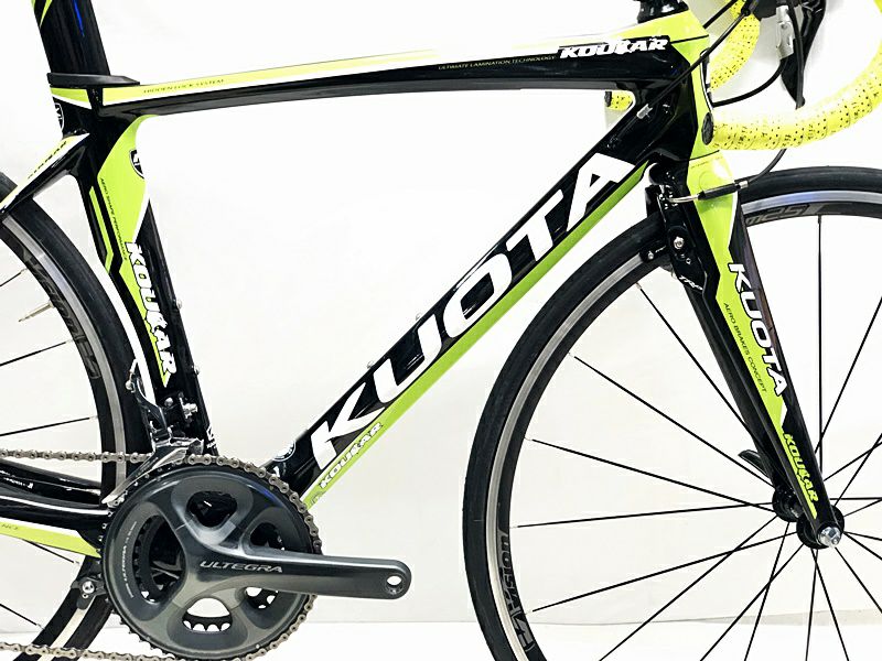 当サイト限定 上半期決算SALE】クオータ KUOTA クーガー KOUGAR ULTEGRA 6800 2015年 カーボンロードバイク Sサイズ  マルチカラー【期間限定 8/26 午前10時迄】