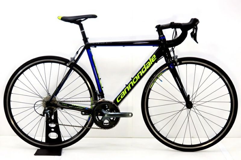 キャノンデール CANNONDALE CAAD OPTIMO Tiagra 2017年モデル アルミ ロードバイク 54サイズ 2×11速  ブラック（サイクルパラダイス山口より配送)