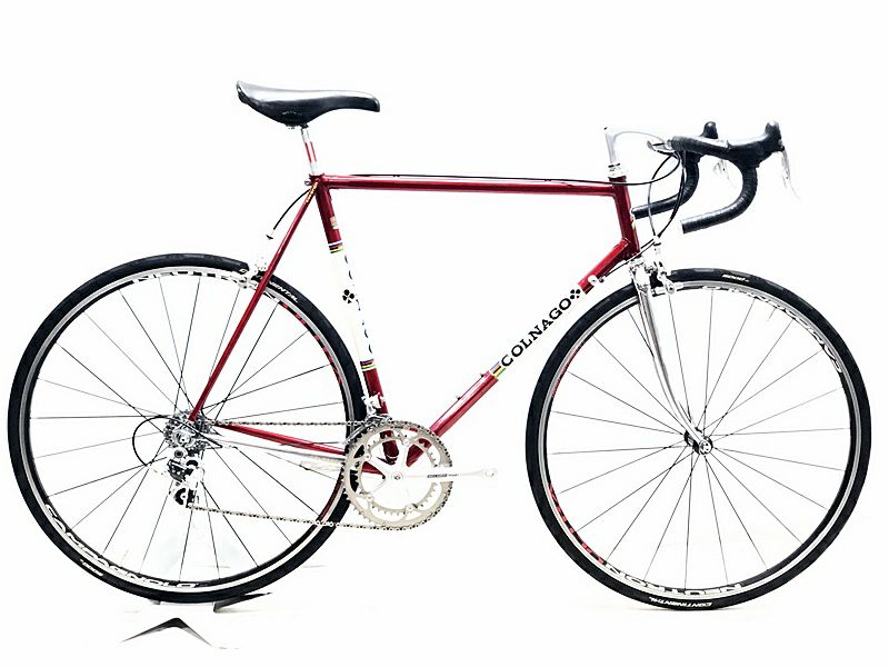 当サイト限定 完成車 BIG SALE】訳アリ コルナゴ COLNAGO スーパー メキシコ SUPER MEXICO RECORD 10速 クロモリ  ロードバイク レッド☆【期間限定 11/26 午前10時迄】