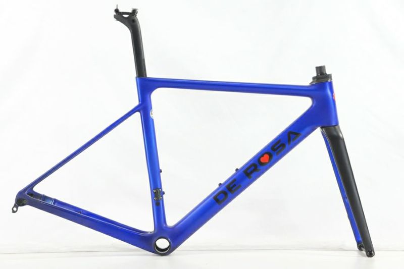 ◇◇デローザ DE ROSA メラク MERAK DISC 2021-23年 カーボン ロードバイク フレーム 48サイズ ディスク  12x100/142mm 700C（サイクルパラダイス大阪より配送）