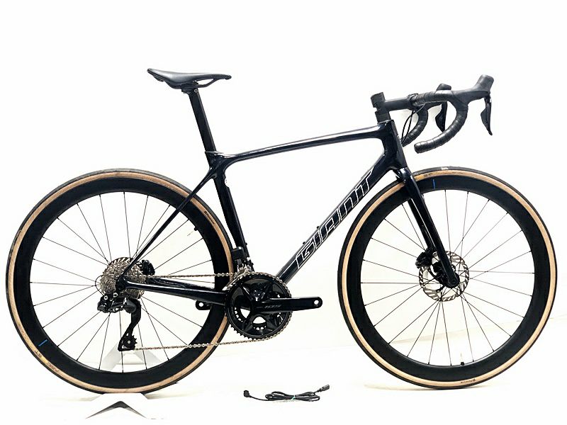 プライスダウン開始】ジャイアント GIANT ティーシーアール TCR ADVANCED 1 DISC KOM 105 Di2 12速 油圧DISC  2023年 カーボンロードバイク Mサイズ ネイビー【お買い得SALE】