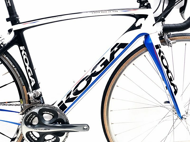 年末年始セール】コガ KOGA キメラ ロード KIMERA ROAD UD TEAM DURA-ACE/ULTEGRA MIX 2011年 カーボン ロードバイク 47サイズ ホワイト/ブラック【期間限定 2025年1月6日 午前10時迄】