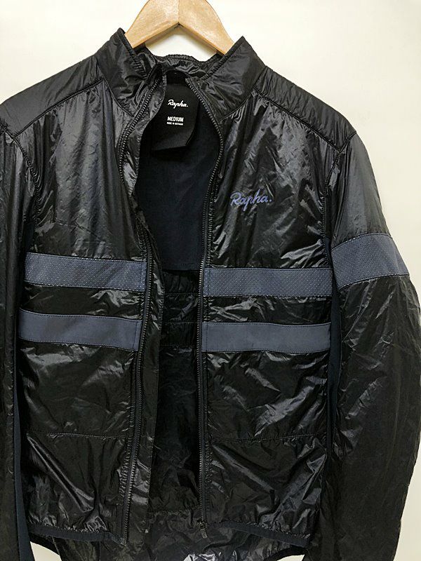 ラファ Rapha ブルベ インサレーティッド ジャケット BREVET INSULATED JACKET MEDIUMサイズ ブラック