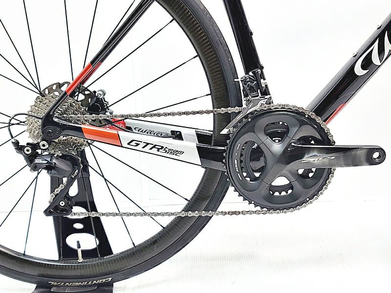 ▽▽ウィリエール WILIER GTR TEAM DISC 105 2023年 カーボン ロードバイク Mサイズ 2×11速  ブラック/ヴェルベットラマート（サイクルパラダイス福岡より配送）