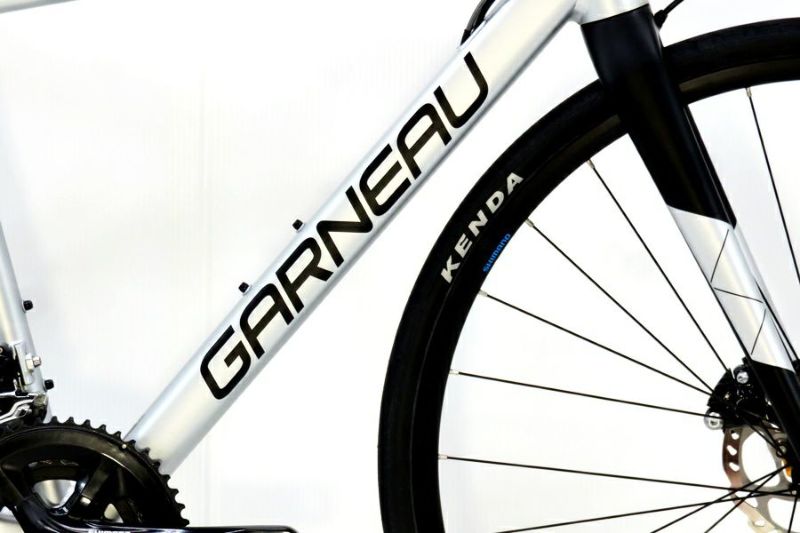 ガノー GARNEAU アクシス AXIS 1 R7000 2023年モデル アルミ ロードバイク 470サイズ 2×11速  シルバー（サイクルパラダイス山口より配送)