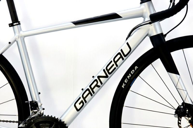 ガノー GARNEAU アクシス AXIS 1 R7000 2023年モデル アルミ ロードバイク 470サイズ 2×11速  シルバー（サイクルパラダイス山口より配送)