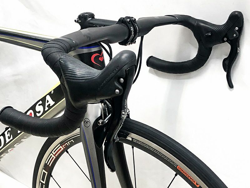 デローザ DE ROSA R838 CAMPAGNOLO ATHENA 2014年 カーボンロードバイク 45サイズ ブラック