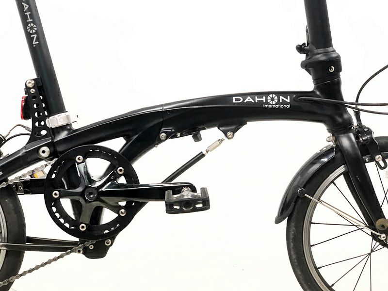 訳アリ ダホン DAHON イージー EEZZ D3 2017年 フォールディングバイク 折り畳み自転車 16インチ ブラック