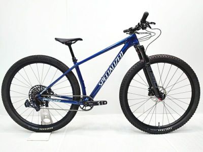 ▽▽美品 スペシャライズド SPECIALIZED EPIC HARDTAIL COMP 2023年モデル カーボン マウンテンバイク Sサイズ  12速 ブルー（サイクルパラダイス福岡より配送）