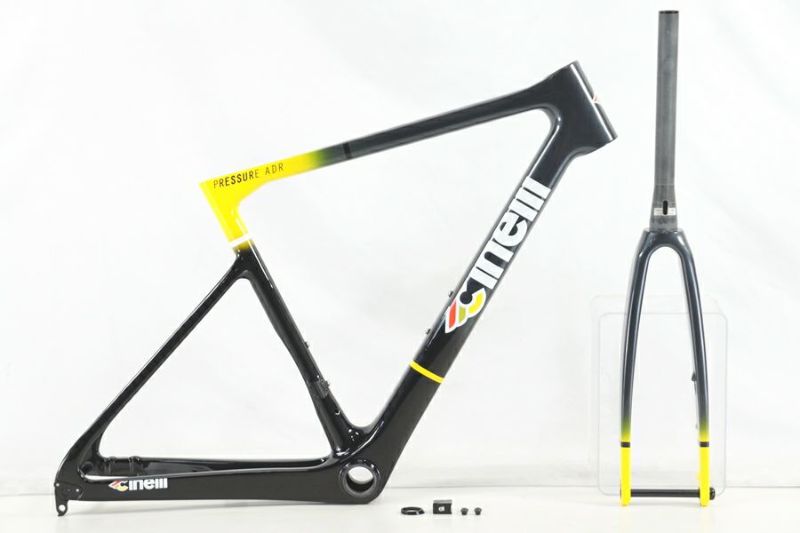 ◇◇未使用 チネリ CINELLI プレッシャー PRESSURE ADR DISC 2024年 カーボン ロードバイク ディスク フレーム Sサイズ  12x100/142mm 700C（サイクルパラダイス大阪より配送）