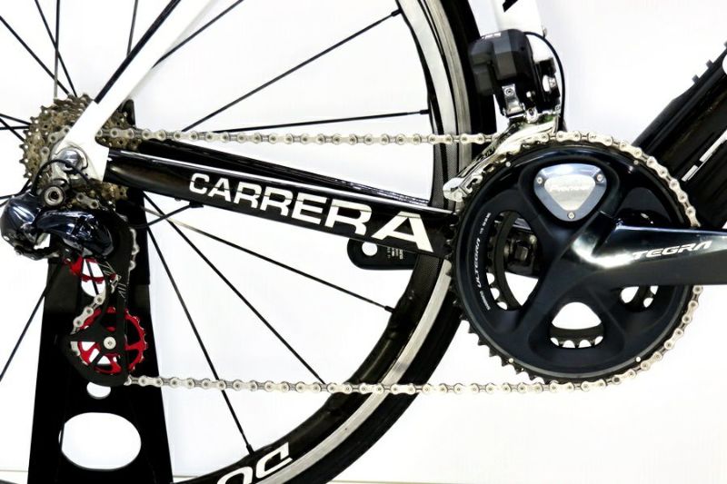 カレラ CARRERA ヴェレーノ VELENO RN 2013年モデル カーボン ロードバイク Mサイズ 2×10速  ホワイト（サイクルパラダイス山口より配送)