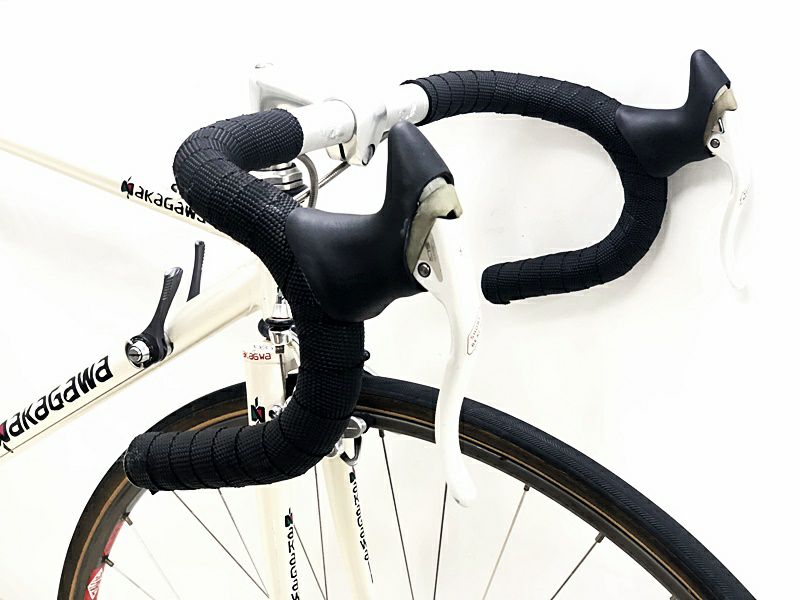 プライスダウン開始】ナカガワ サイクル ワークス NAKAGAWA CYCLE WORKS プロミネンス PROMINENCE DURA-ACE クロモリ  ロードバイク ホワイト【お買い得SALE】