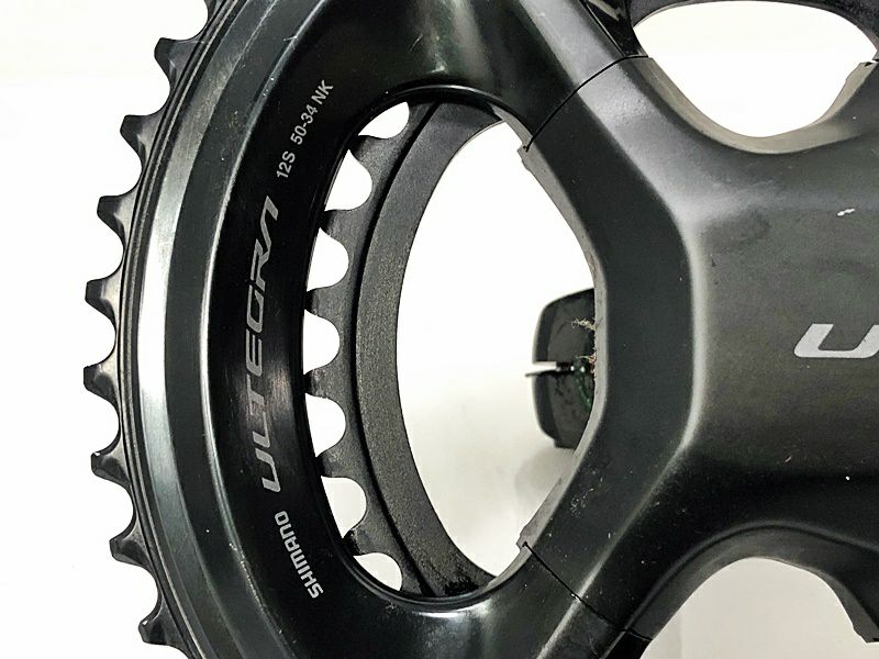 美品 シマノ SHIMANO アルテグラ ULTEGRA FC-R8100 50-34T 170mm クランクセット 〇