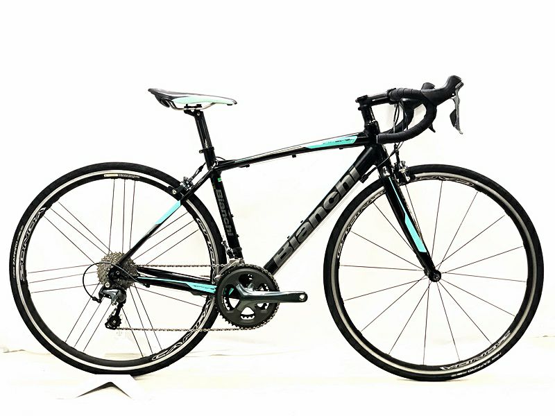 当サイト限定 完成車 BIG SALE】ビアンキ BIANCHI ビア ニローネ 7 VIA NIRONE 7 TIAGRA 4700 2017年  ロードバイク 50サイズ ブラック【期間限定 11/26 午前10時迄】