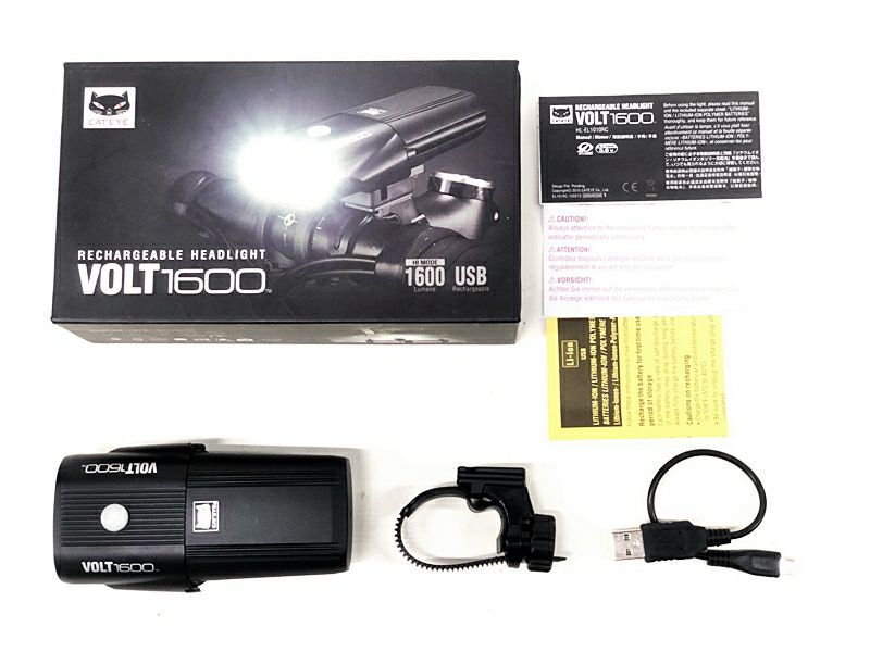 キャットアイ CAT EYE ボルト VOLT1600 ヘッドライト USB充電式