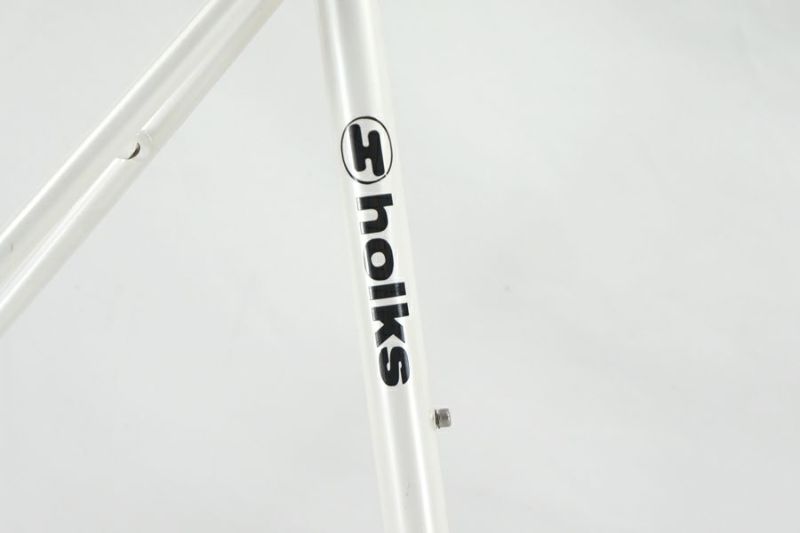 ◇◇訳アリ ホルクス HOLKS TOEI製 クロモリ ロードバイク ROAD BIKE フレーム 年式不明 TOP 530mm C-T 530mm  キャリパー 100/126mm 700C（サイクルパラダイス大阪より配送）