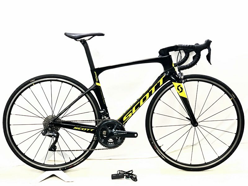 当サイト限定 完成車 BIG SALE】訳アリ スコット SCOTT フォイル FOIL RC ULTEGRA R8000 電動Di2 2018年  カーボンロードバイク Sサイズ ブラック【期間限定 11/26 午前10時迄】