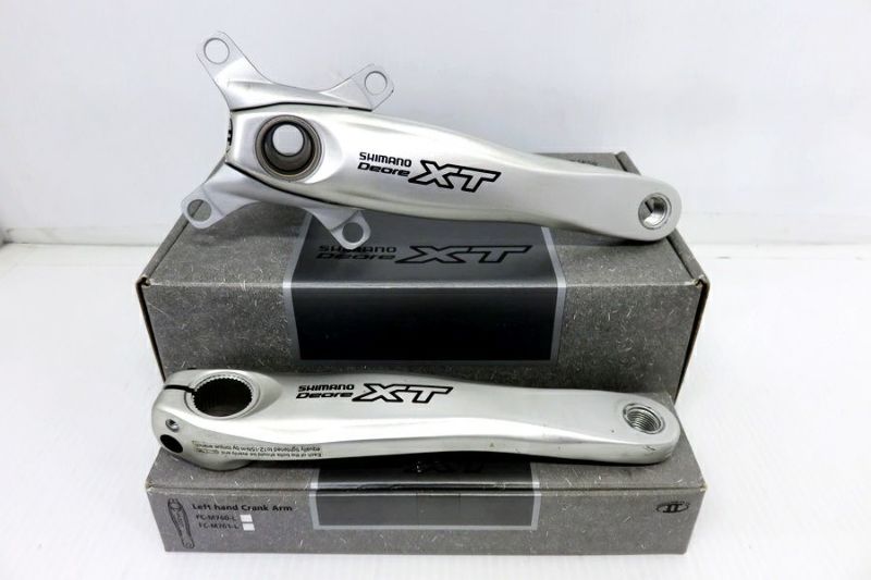 シマノ SHIMANO デオーレ DEORE XTクランクセット FC-M760 180mm クランクボルト欠品（サイクルパラダイス山口より配送)