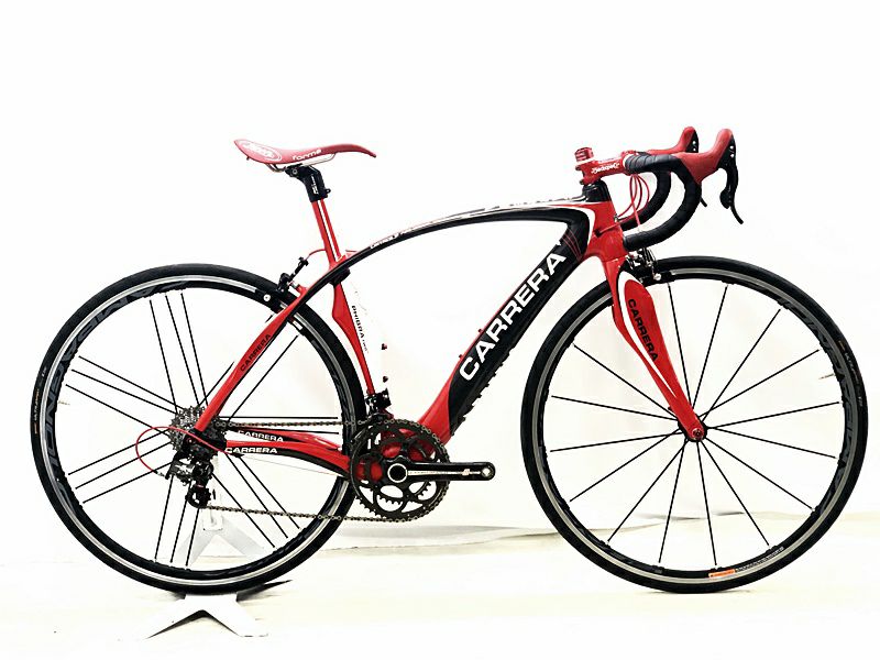 プライスダウン開始】カレラ CARRERA フィブラ PHIBRA TWO CAMPAGNOLO RECORD 2013年 ロードバイク  レッド【お買い得SALE】