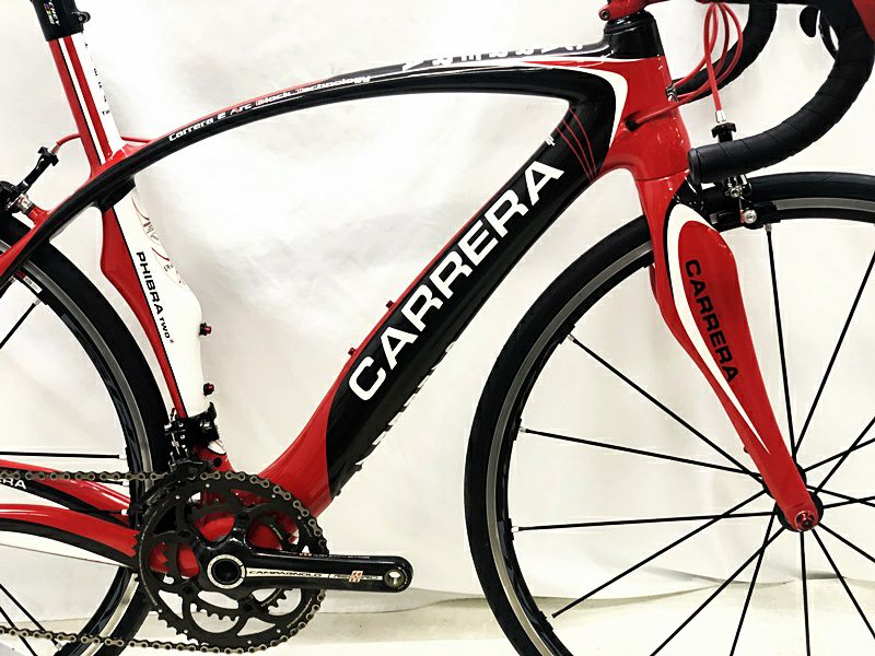 カレラ CARRERA フィブラ PHIBRA TWO CAMPAGNOLO RECORD 2013年 ロードバイク レッド