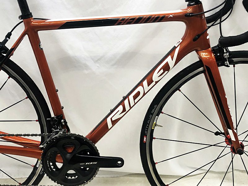 リドレー RIDLEY ヘリウム HELIUM X 105 R7000 2020年 カーボンロードバイク Sサイズ オレンジ