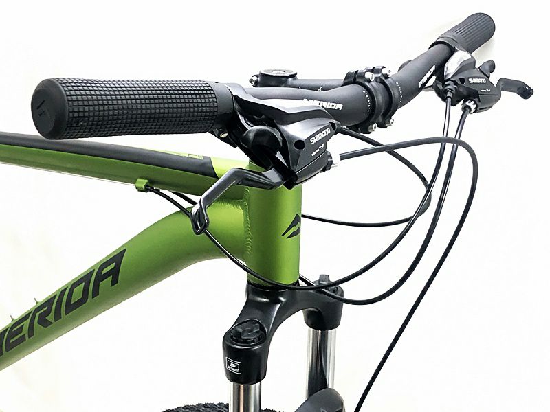 未走行品 メリダ MERIDA ビッグ セブン BIG SEVEN 20 MD 2022年 27.5 機械式DISCブレーキ マウンテンバイク  43サイズ グリーン ☆