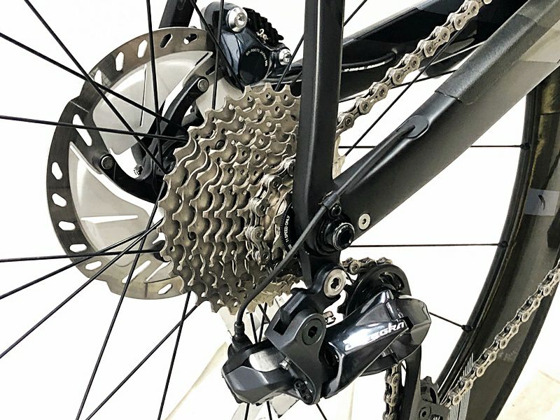 メリダ MERIDA リアクト ディスク REACTO DISC 8000 E ULTEGRA 電動Di2 油圧DISC 2020年 カーボンロードバイク  52サイズ ブラック