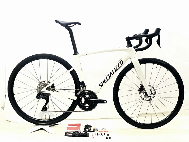 当サイト限定 完成車 BIG SALE】スペシャライズド SPECIALIZED ルーベ ROUBAIX SL8 COMP 12速 105 Di2  油圧DISC 2023~2024年 カーボンロードバイク 52サイズ ホワイト【期間限定 12/26 午前10時迄】