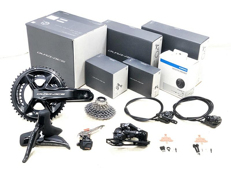 新品未使用 DURA-ACE グループセットR9200 R9270 Di2 SHIMANO ( シマノ ) コンポセット R9270 初回キット Di2 / 油圧