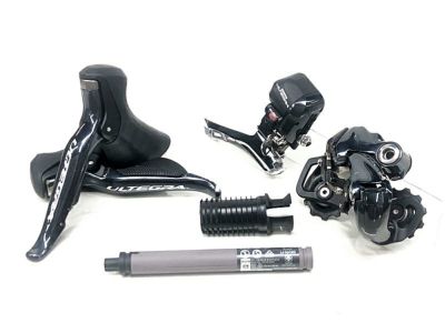 シマノ SHIMANO アルテグラ ULTEGRA ST-6870 2×11速 FD-6870 直付け RD-6870 BT-DN110-A  電動Di2 リムブレーキ コンポセット 〇